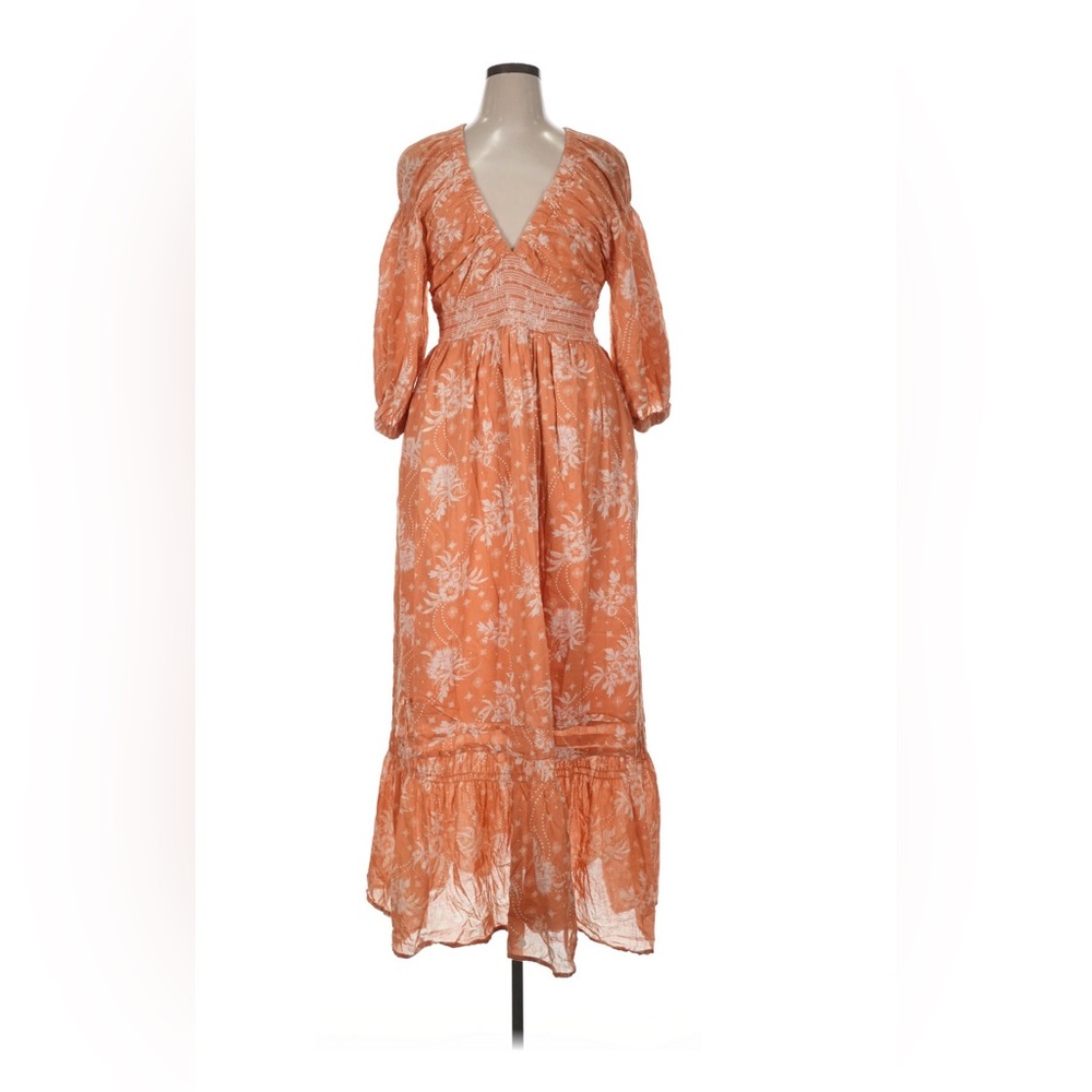 Free People Golden Hour Maxi Dress in Neutral size xl - Picture 5 of 8
